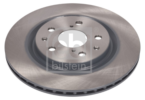 Febi 198768 2x Brake Discs Pair Vented