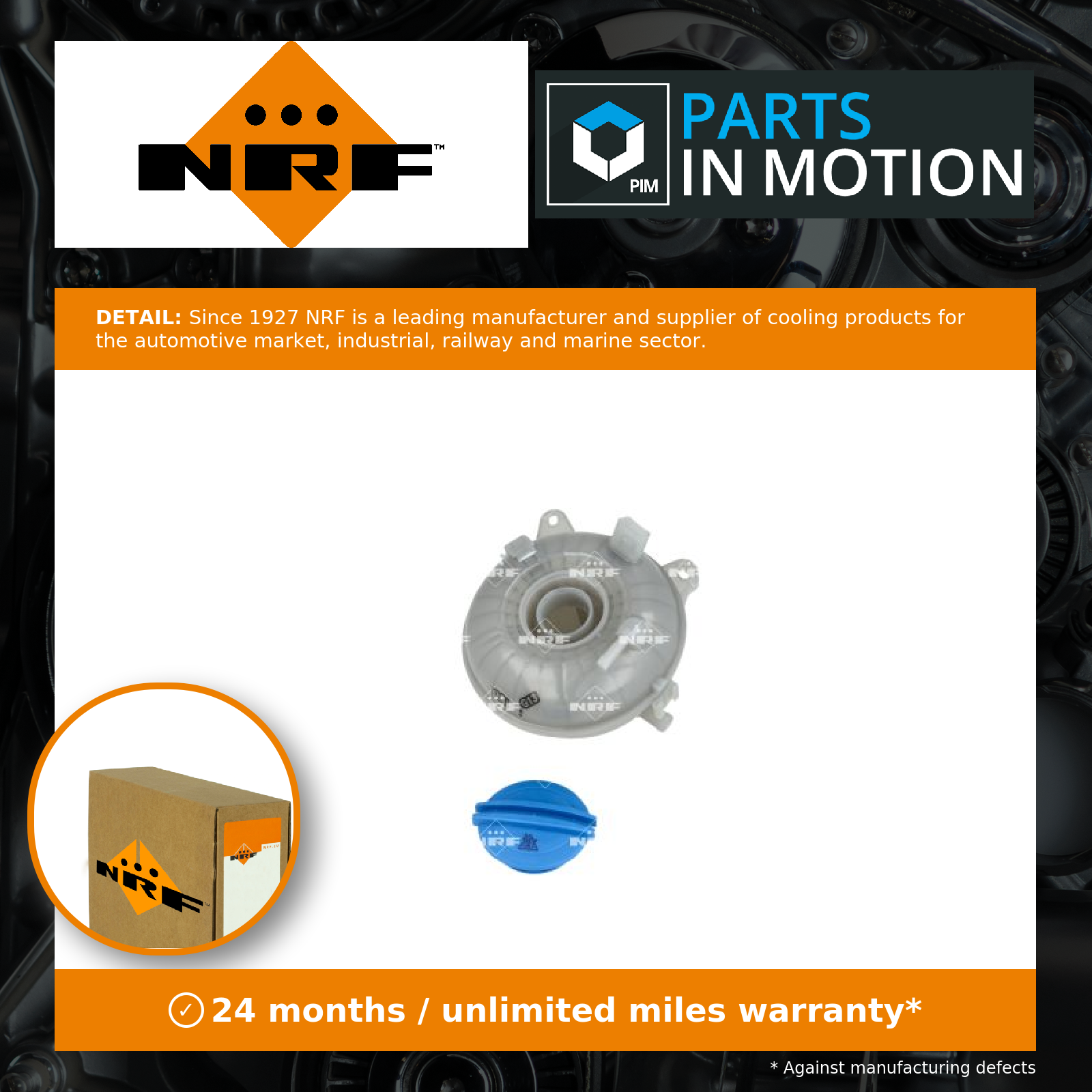 NRF Coolant Expansion Tank 454177 [PM2588678]