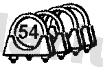 Klarius SYC10CM Exhaust Clamp