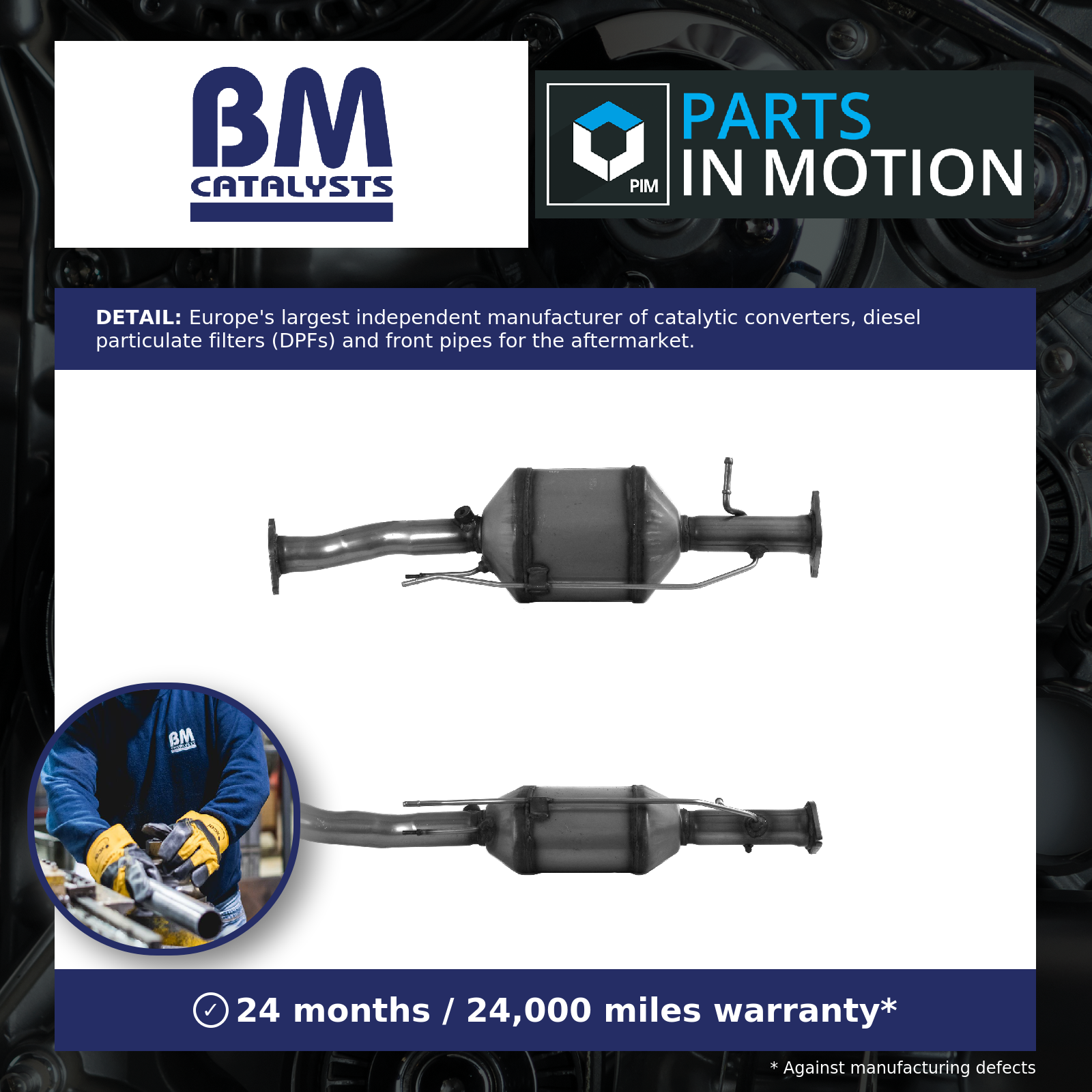 BM Catalysts Diesel Particulate Filter DPF BM11111 [PM690025]