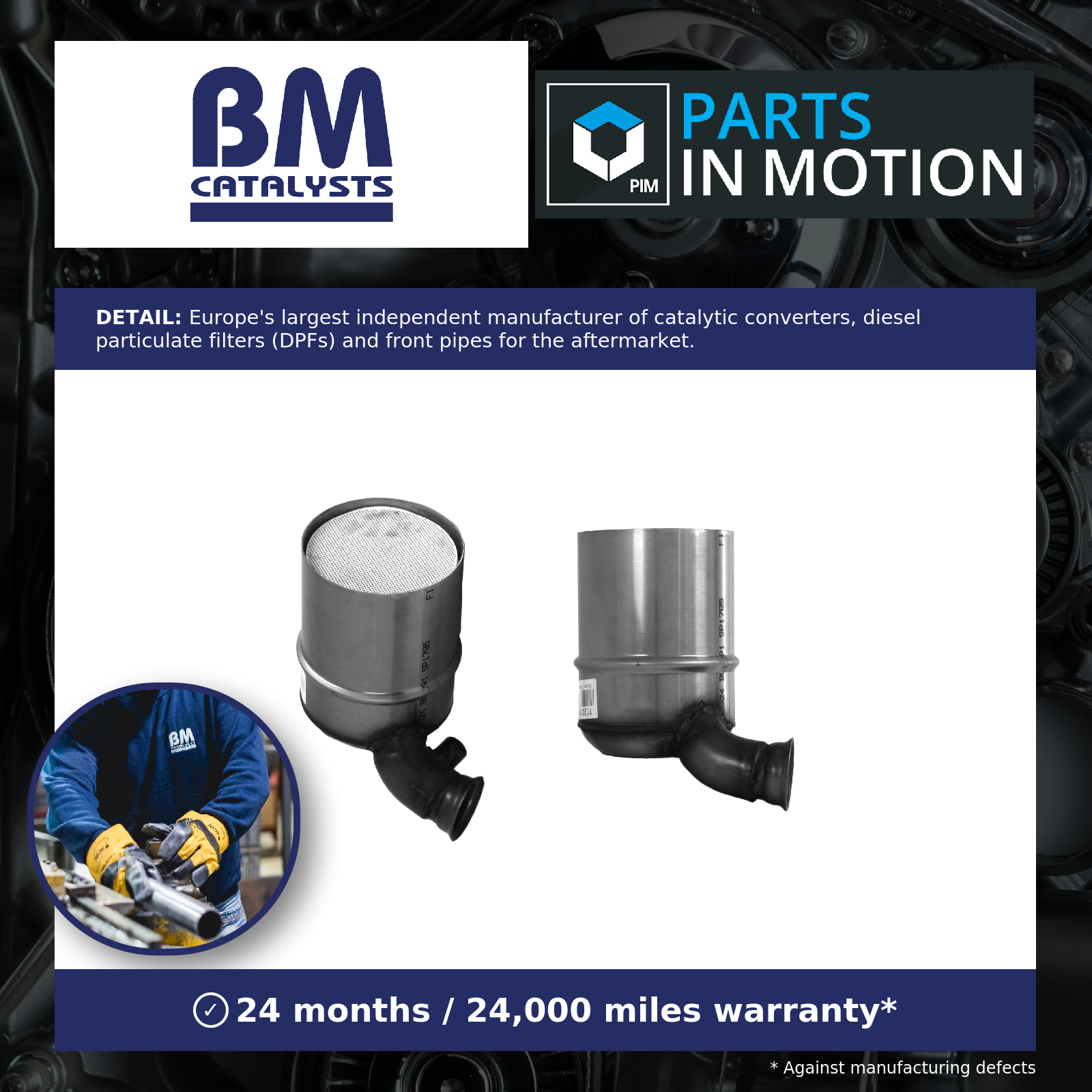 BM Catalysts Diesel Particulate Filter DPF BM11201H [PM1582068]
