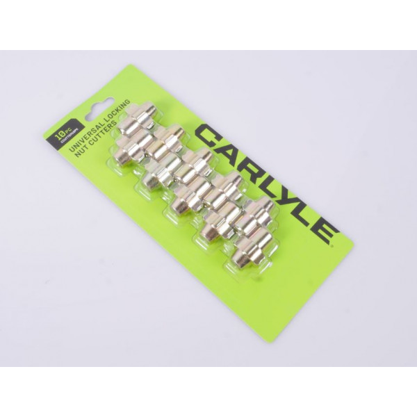 Carlyle CCUTTER10PK UNIVERSAL LOCKING NUT CUTTERS PACK OF 10
