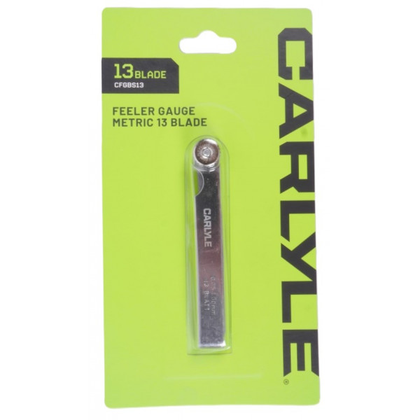 Carlyle CFGBS32D FEELER GAUGE 32 BLADE DUAL MARK
