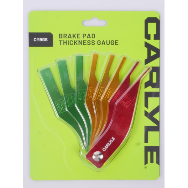 Carlyle CMBGS BRAKE PAD THICKNESS KEYS