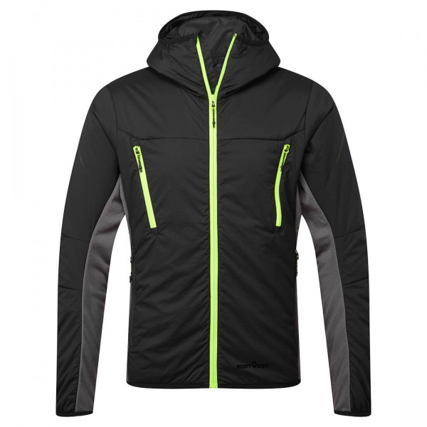 Portwest EV470BKRXXXL EV4 INSULATED HYBRID JACKET