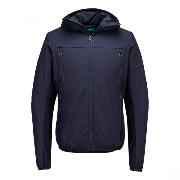 Portwest EV470NVRS EV470 - EV4 INSULATED HYBRID JACKET NAVY