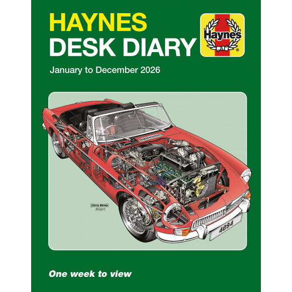 Haynes H6941 DESK DIARY 2026