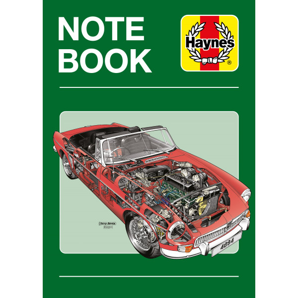 Haynes H6943 NOTE BOOK - CAR