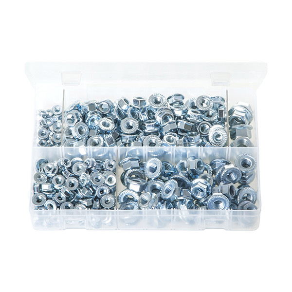 Workshop Warehouse AB104N FLANGE NUTS SERRATED METRIC