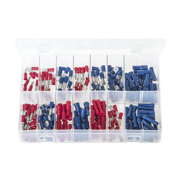 Workshop Warehouse AB110N TERMINALS INSULATED - RED & BLUE