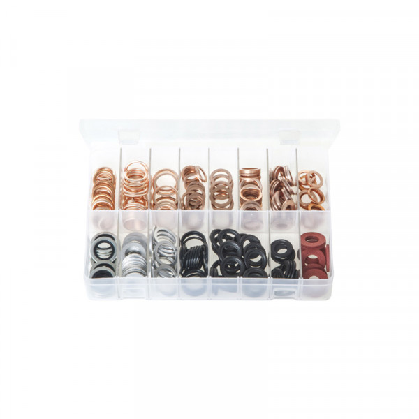 Workshop Warehouse AB117N ASSORTED BOX OF SUMP PLUG WASHERS