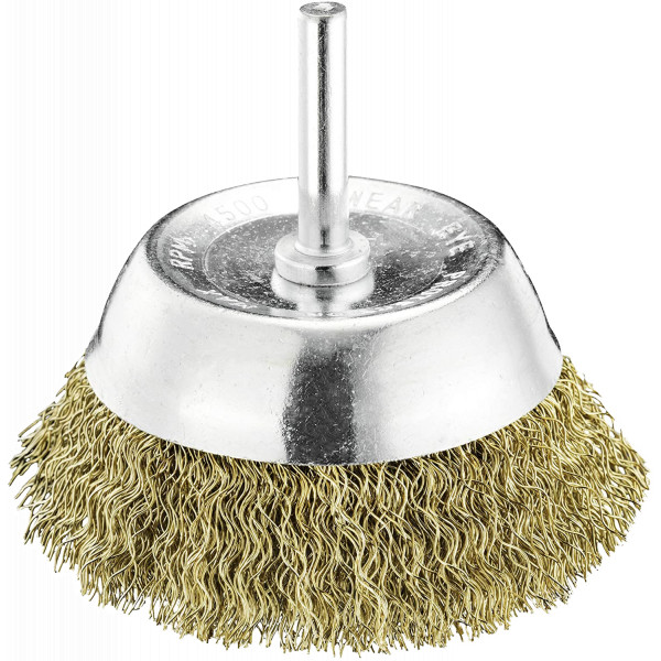 Abracs WB62 SPINDLE MOUNTED WIRE BRUSH - CUP 75 X 0.3MM