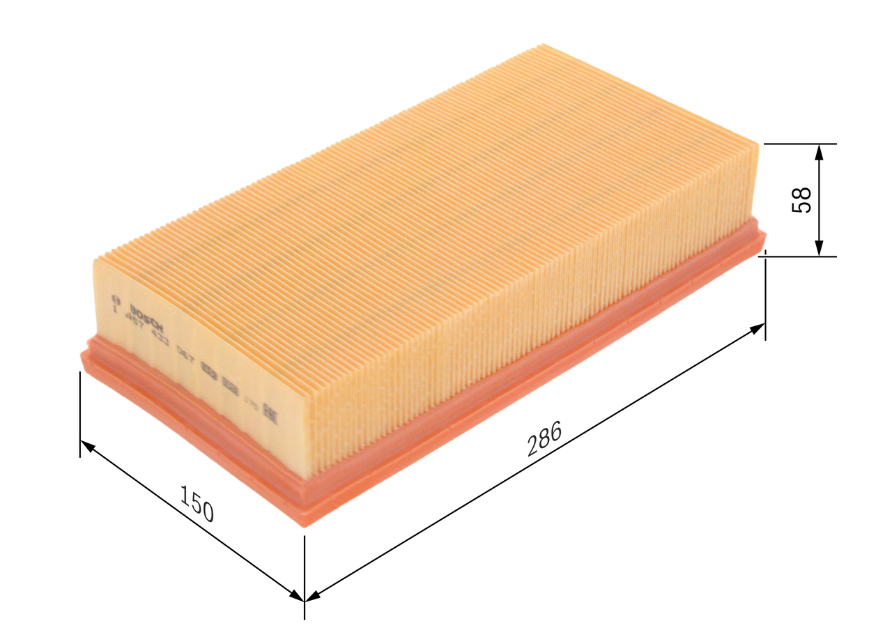 Bosch 1457433067 Air Filter