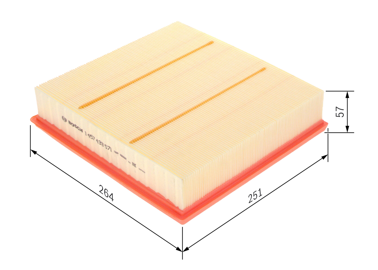 Bosch 1457433571 Air Filter