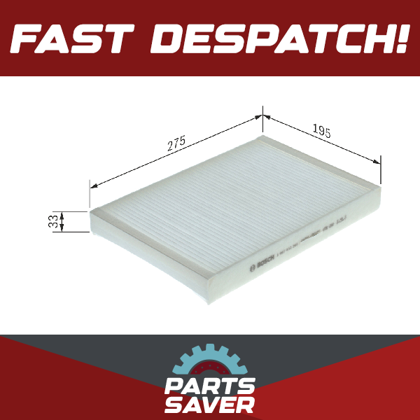 Bosch Pollen / Cabin Filter 1987432205 [PM871037]