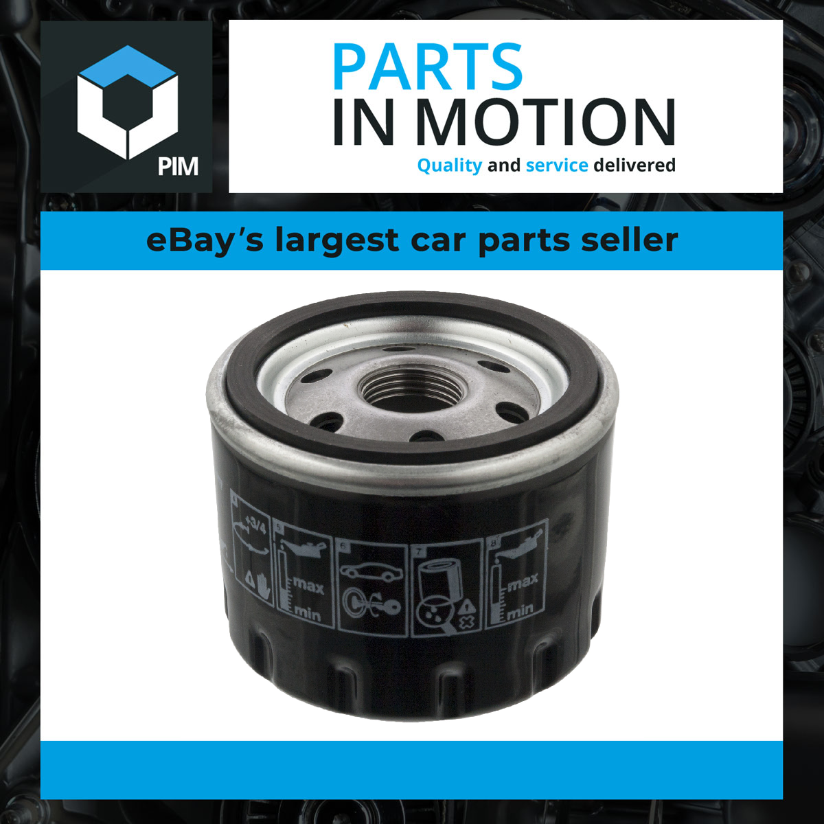 Blue Print Oil Filter ADN12121 [PM102267]