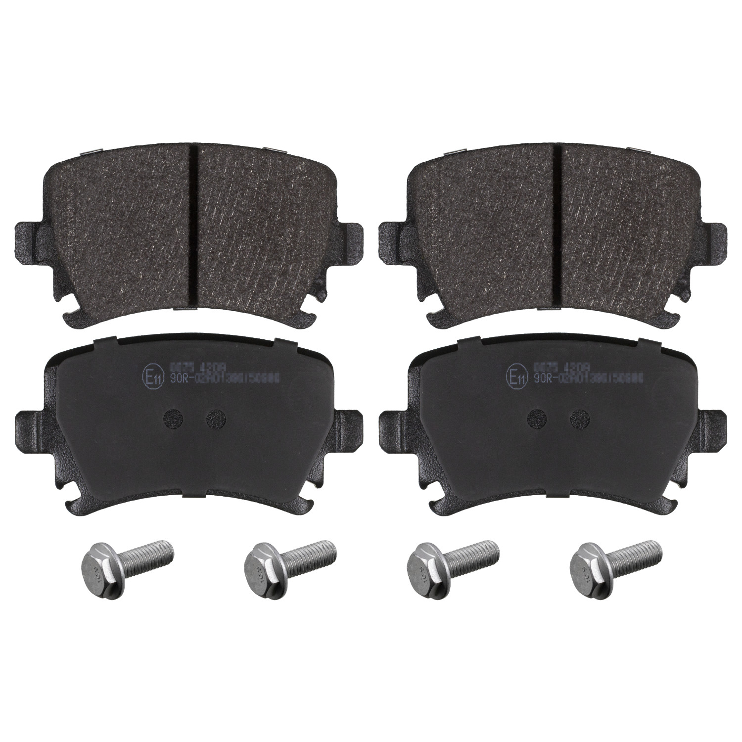 Borg & Beck BBP1879 Kit Pastiglie Freno – Set Da 4 Pastiglie Di Alta Qualità Con Accessori, Per Asse Anteriore O Posteriore, Omologate ECE R90