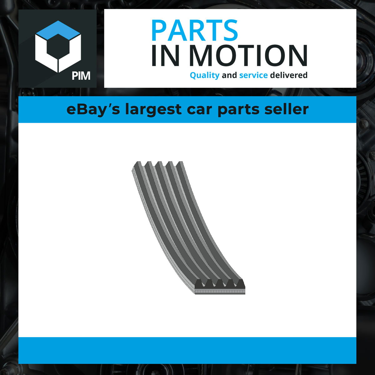 Blue Print 5 Rib Multi V Drive Belt AD05R1146 [PM113820]