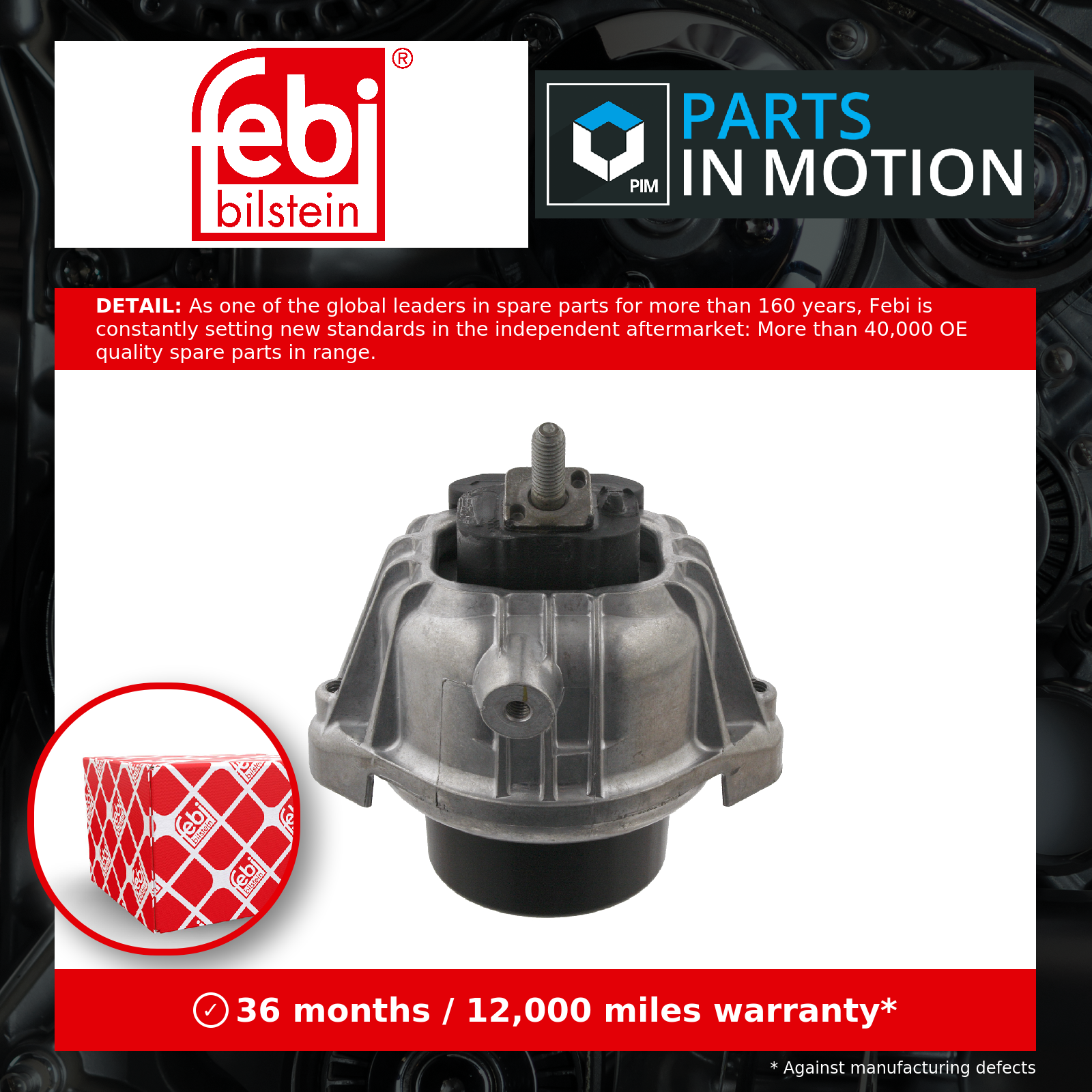 Febi Engine Mount Right 32070 [PM132224]