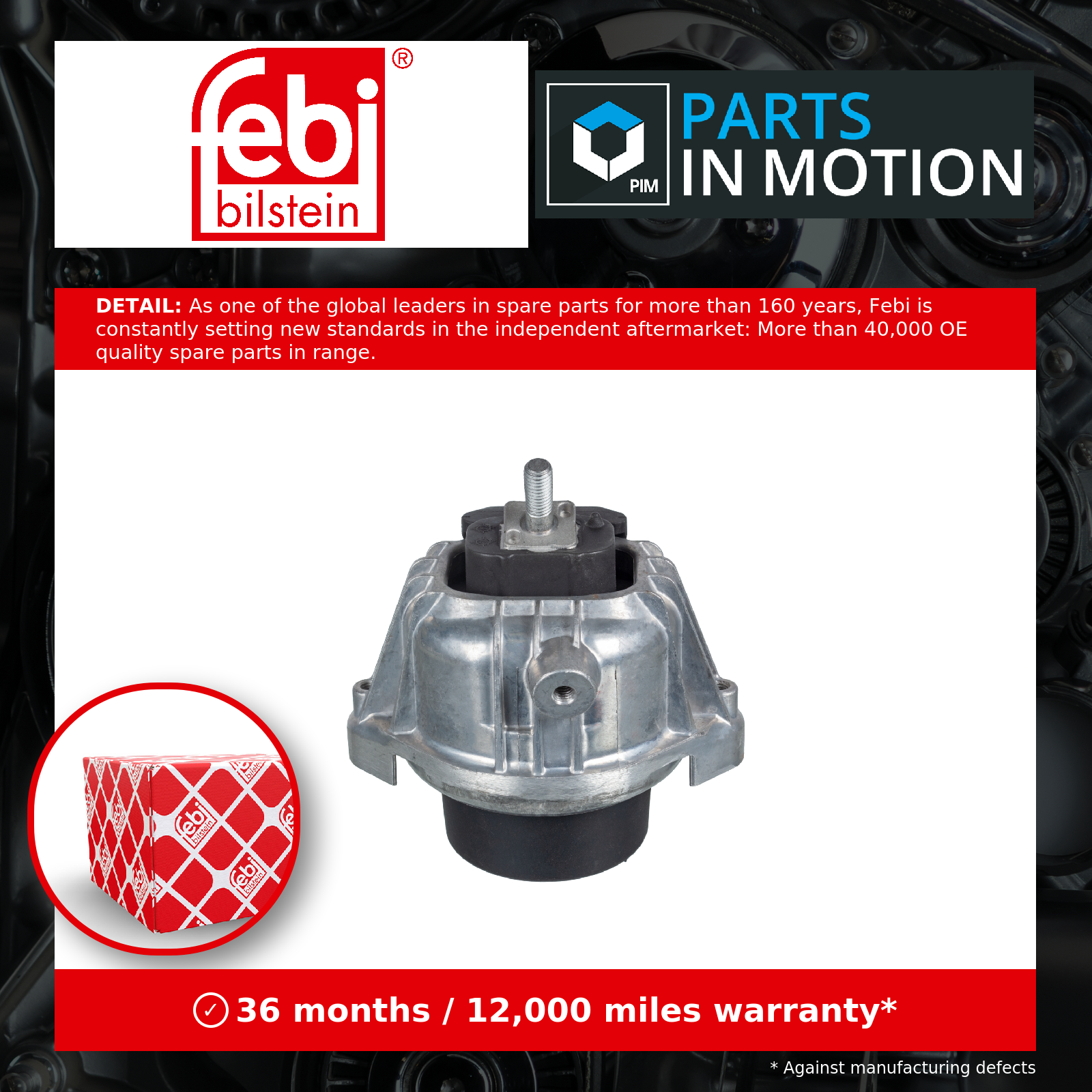 Febi Engine Mount Left 32069 [PM132300]
