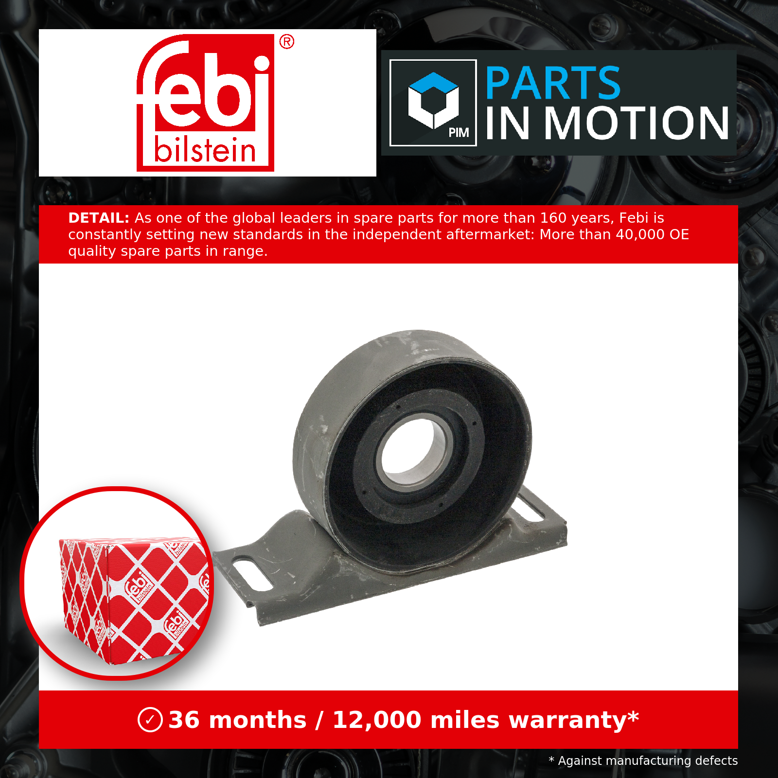 Febi Propshaft Mounting 02823 [PM336818]