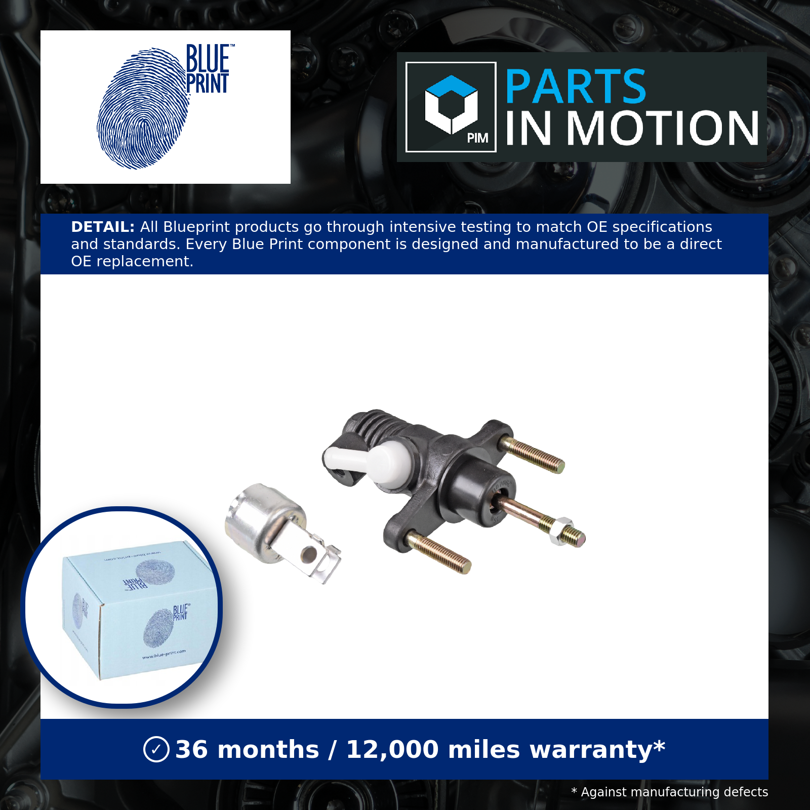 Blue Print Clutch Master Cylinder ADT334127 [PM451132]