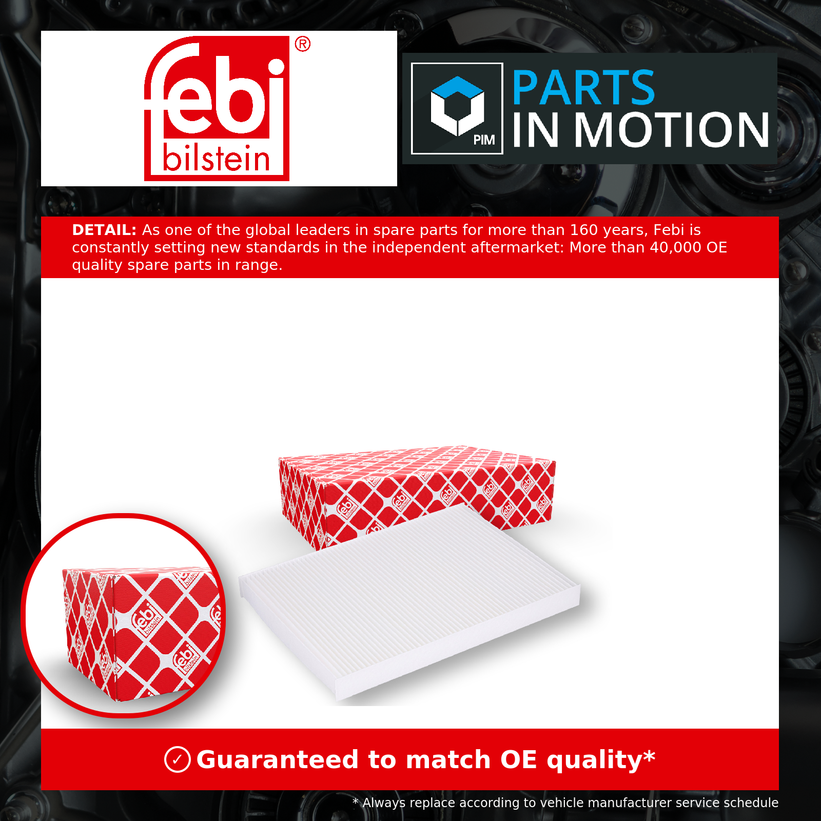 Febi Pollen / Cabin Filter 09446 [PM551689]