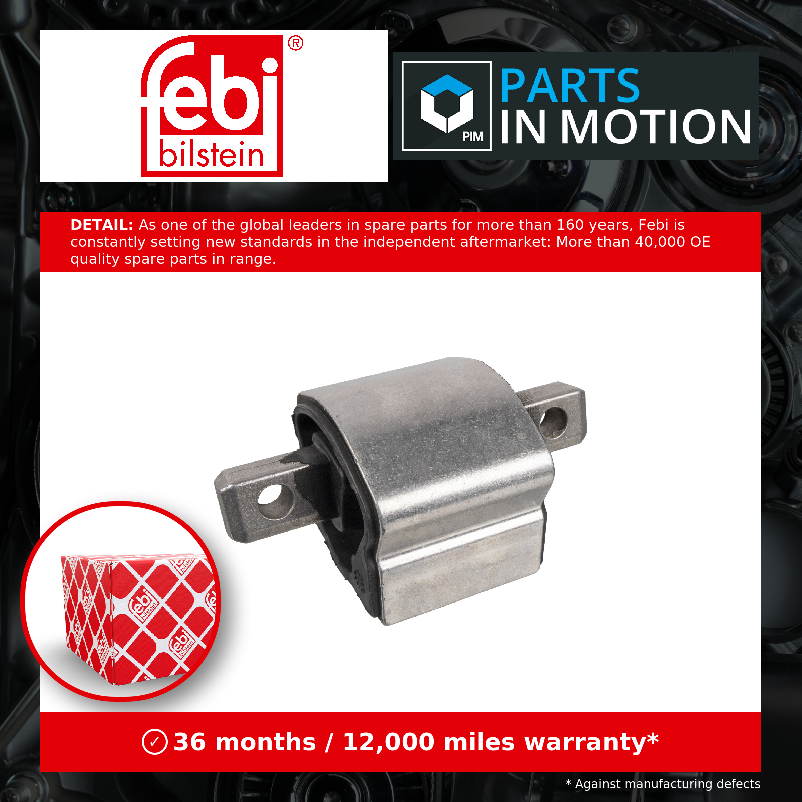 Febi Engine Mount Rear 11107 [PM553510]