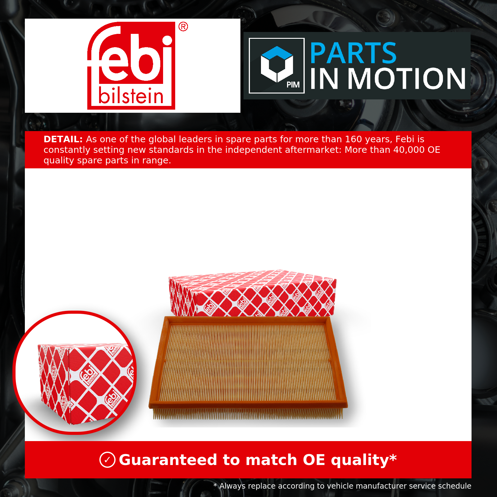 Febi Air Filter 30992 [PM570828]