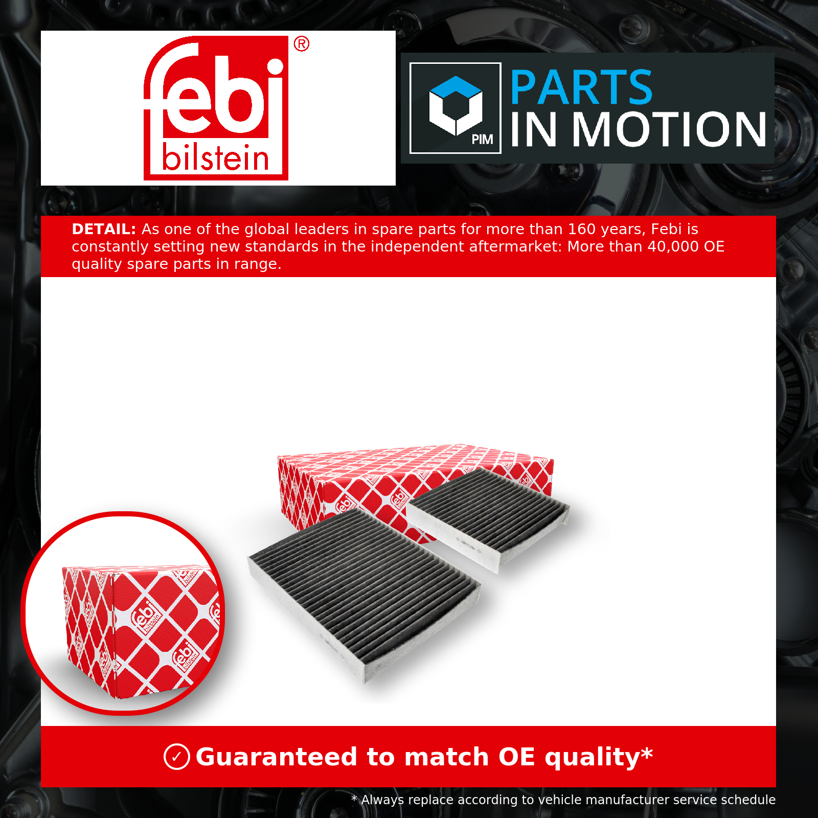 Febi Pollen / Cabin Filter 36024 [PM576578]