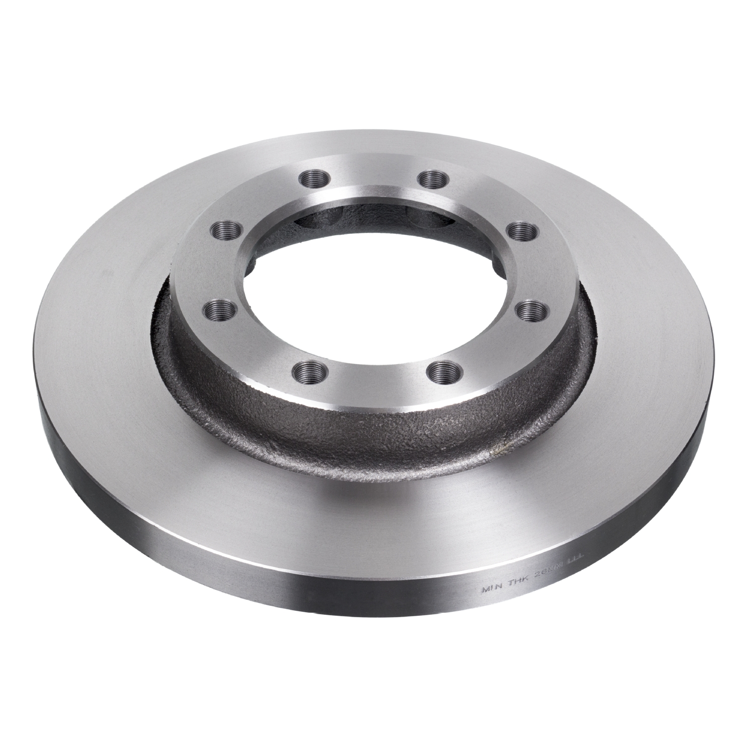 Febi 10687 CV Brake Disc Single Solid