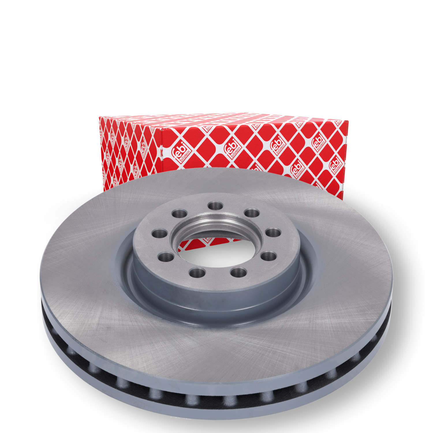 Febi 35335 2x Brake Discs Pair Vented
