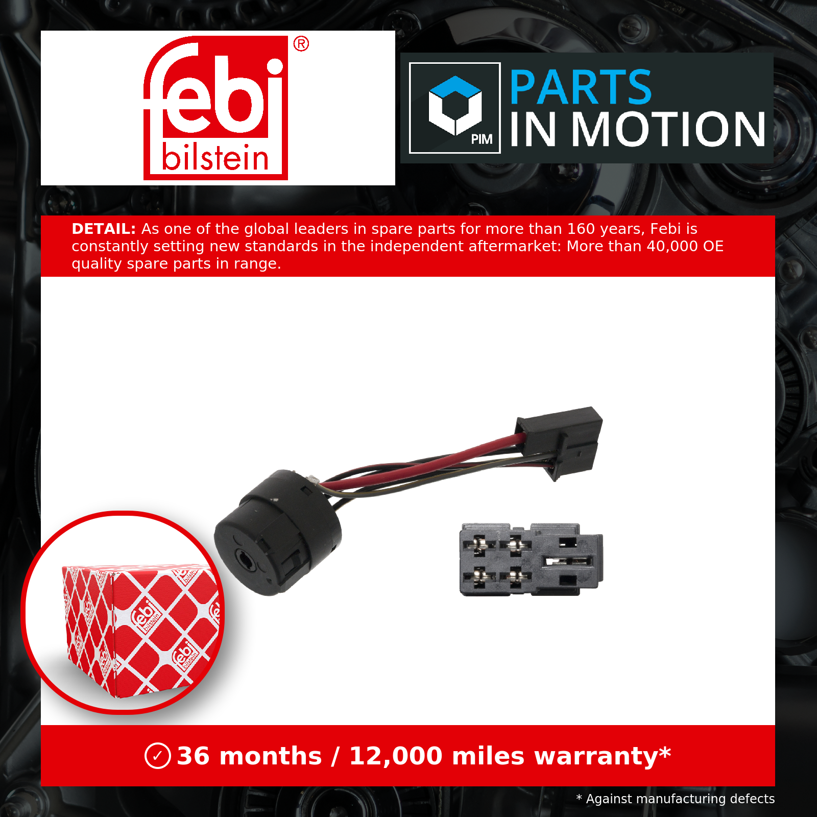 Febi IGNITION SWITCH 101012 [PM960324]