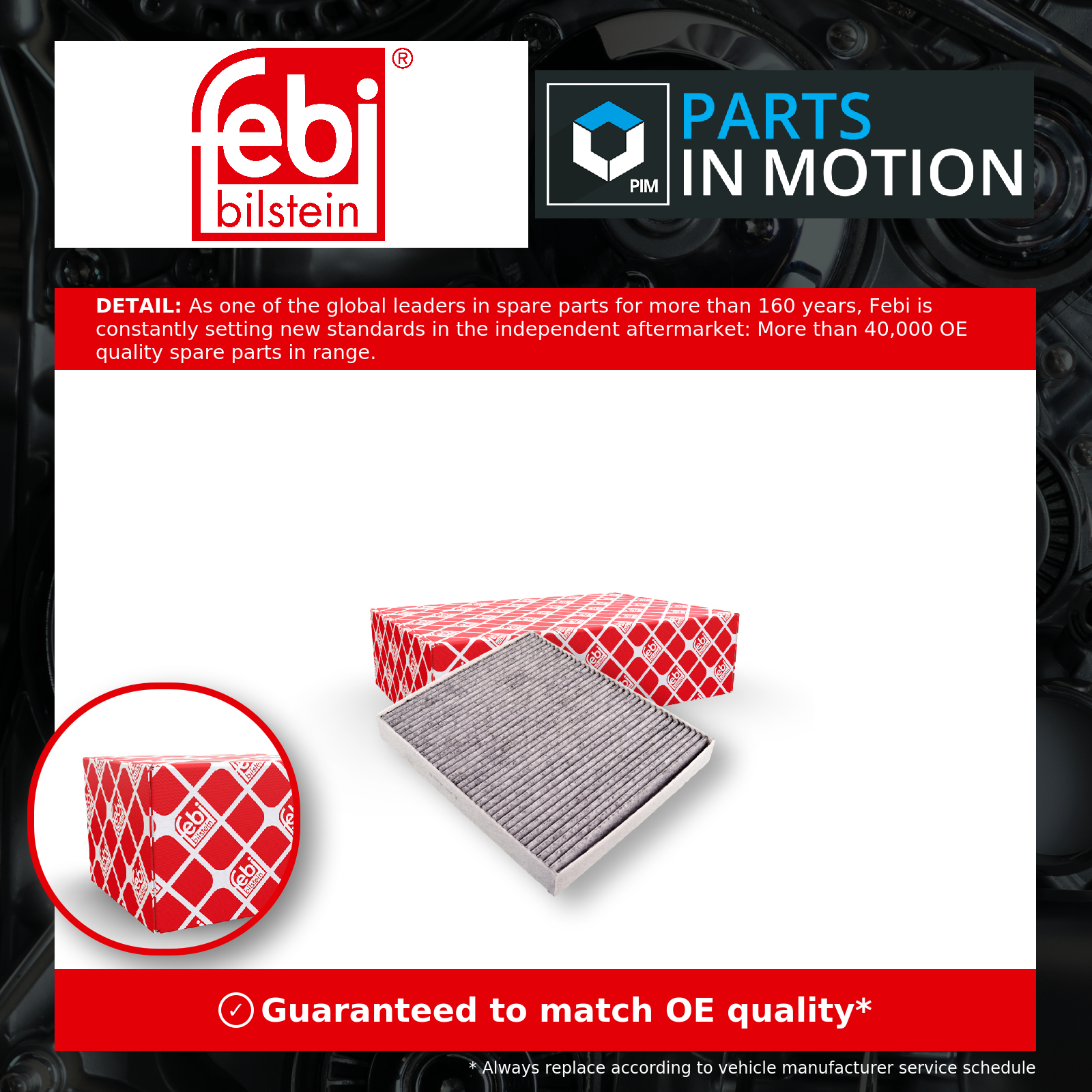 Febi Pollen / Cabin Filter 44846 [PM967724]