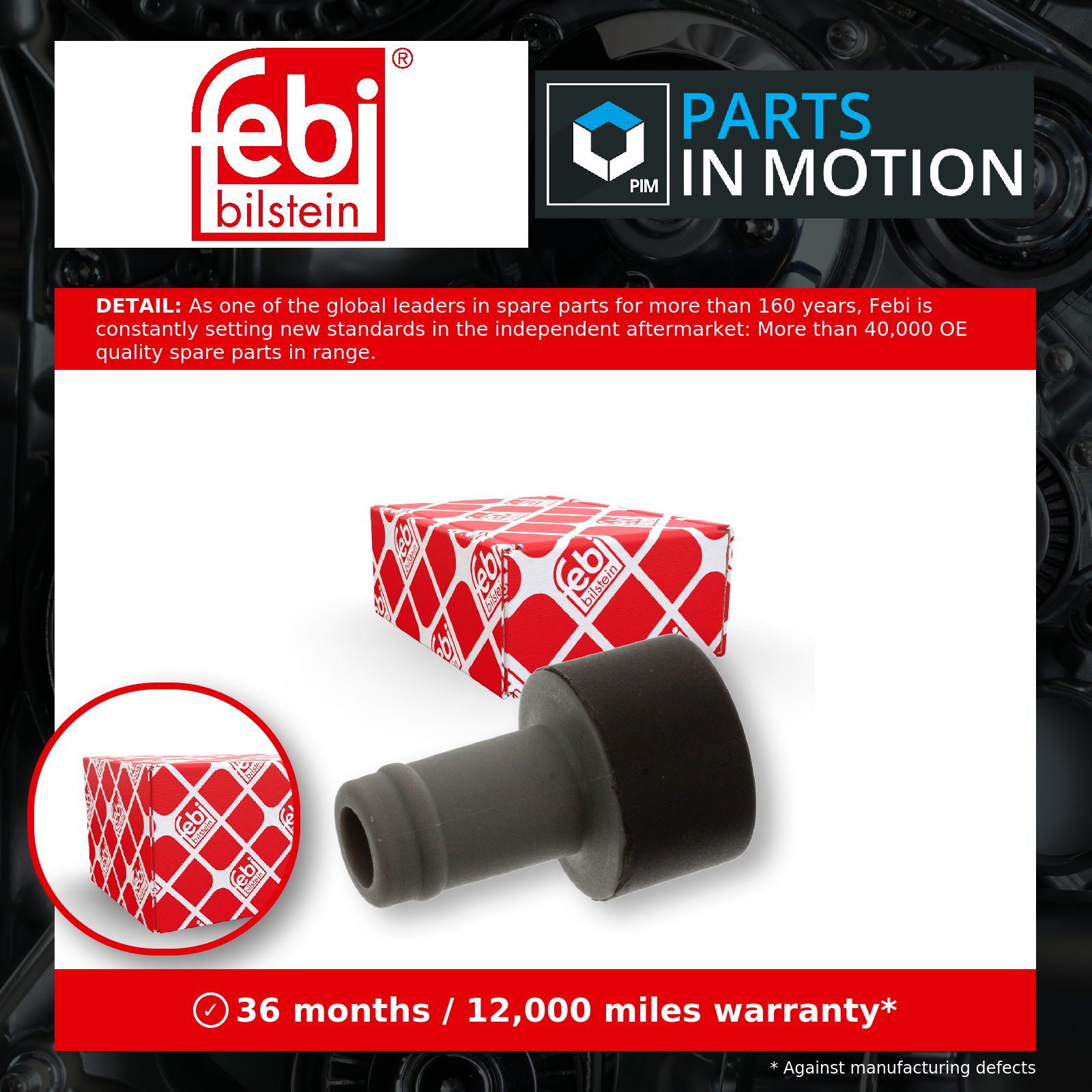 Febi Engine Block Breather 47779 [PM970037]
