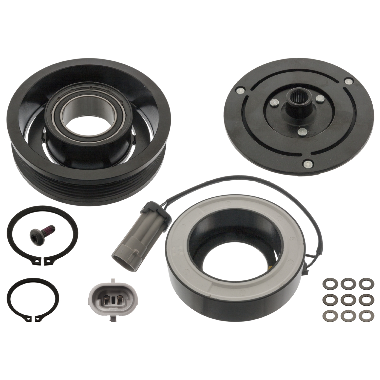 Febi 47834 Magnetic Clutch For Ac Compressor