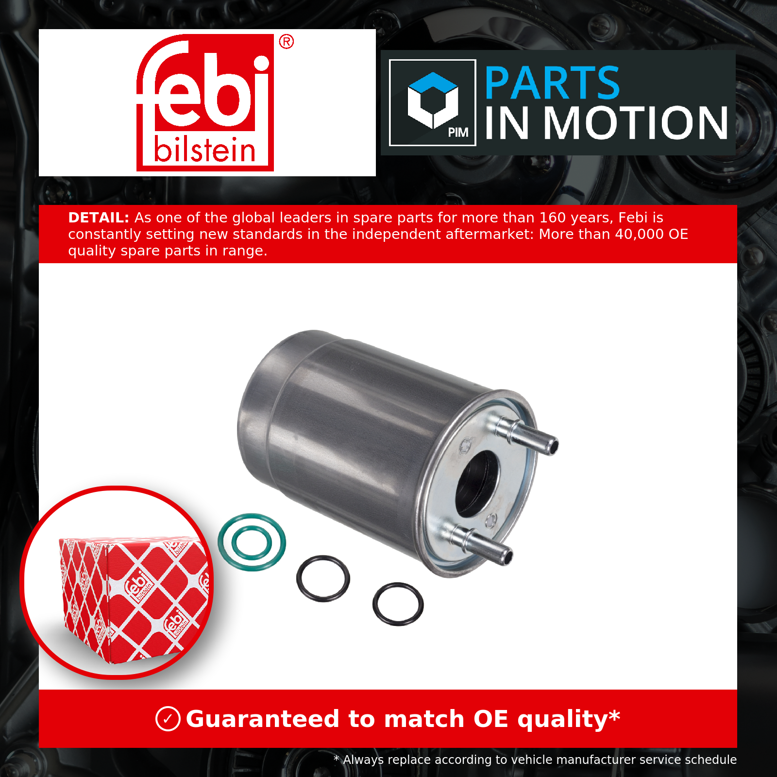 Febi Fuel Filter 48554 [PM970665]