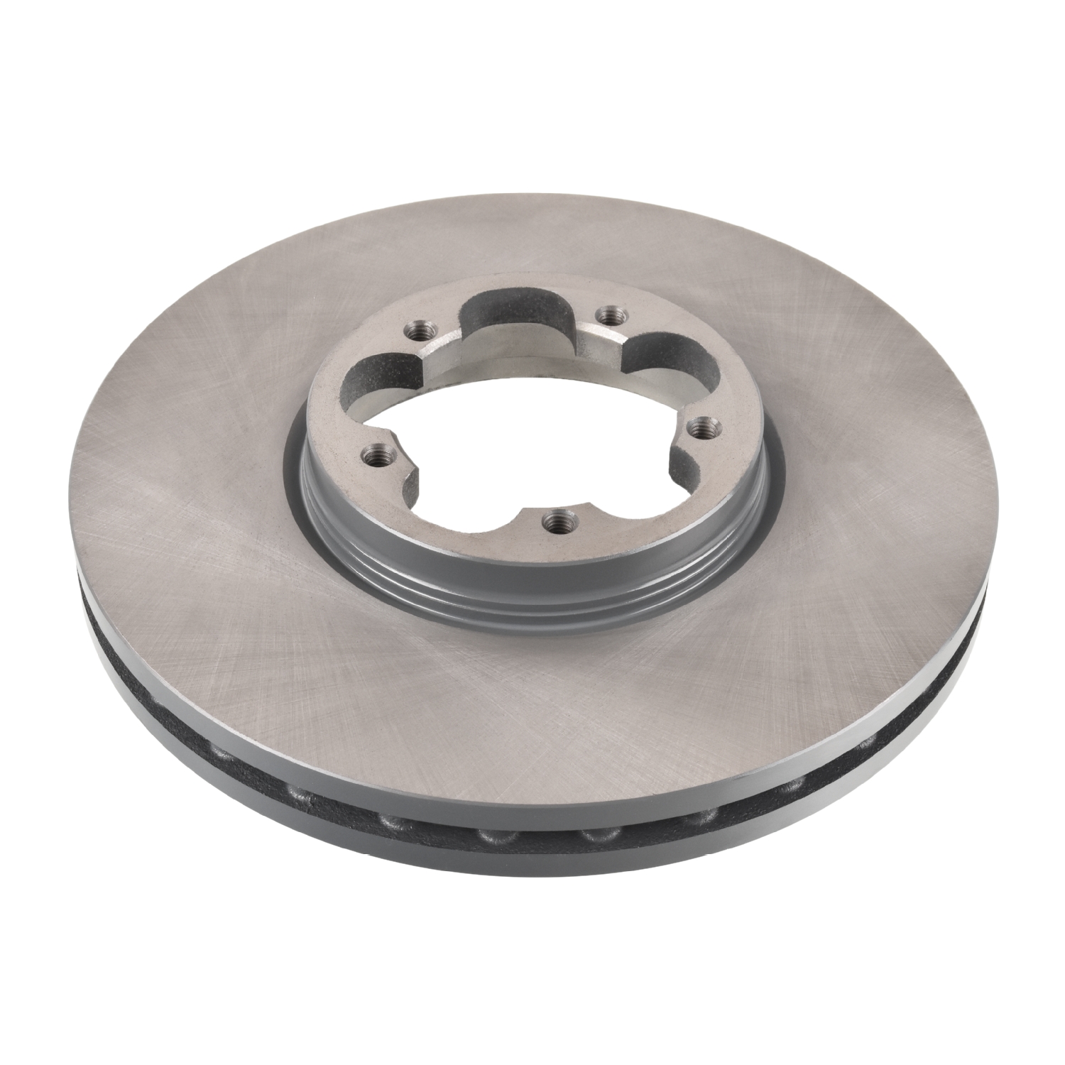 Febi 104497 2x Brake Discs Pair Vented