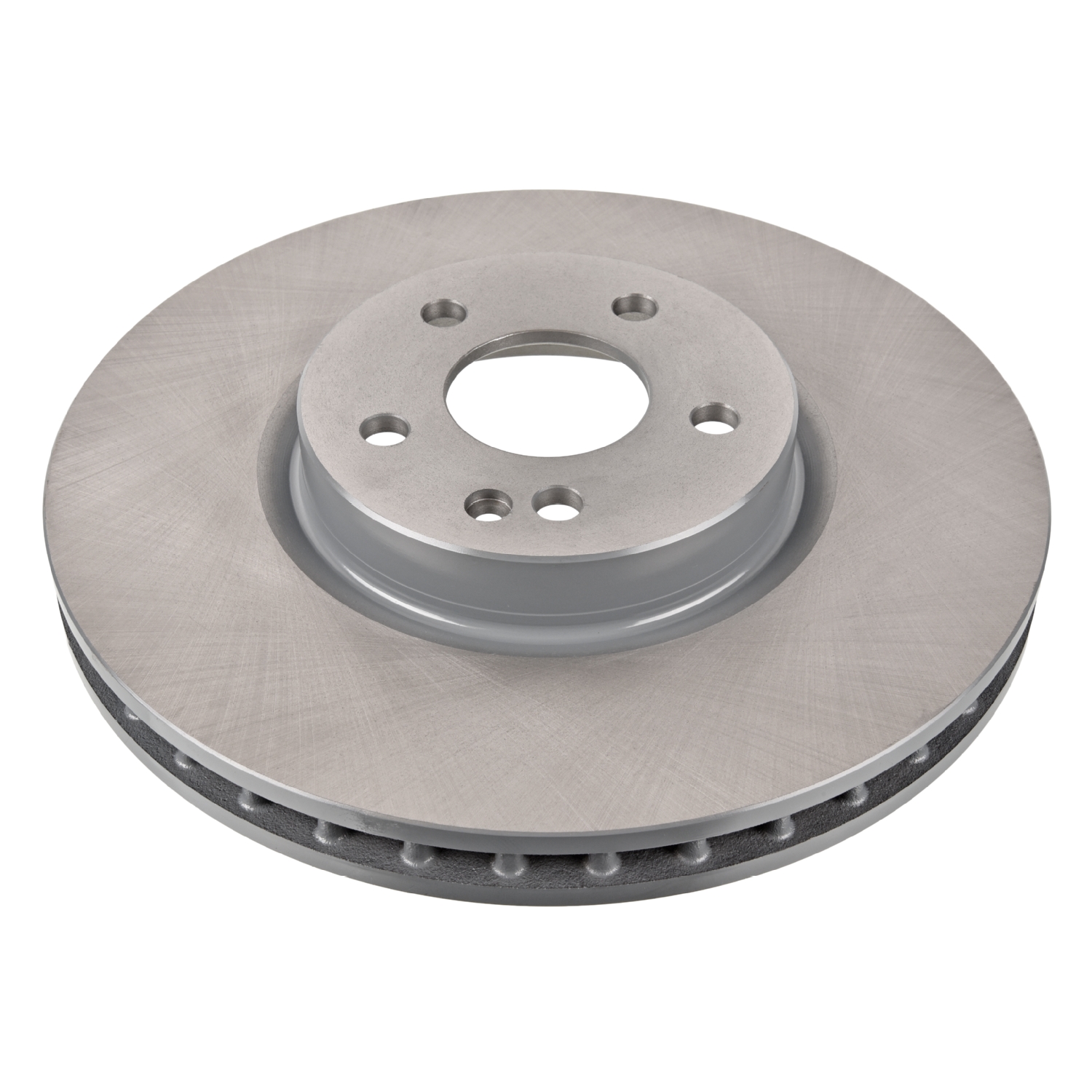 Febi 104855 2x Brake Discs Pair Vented