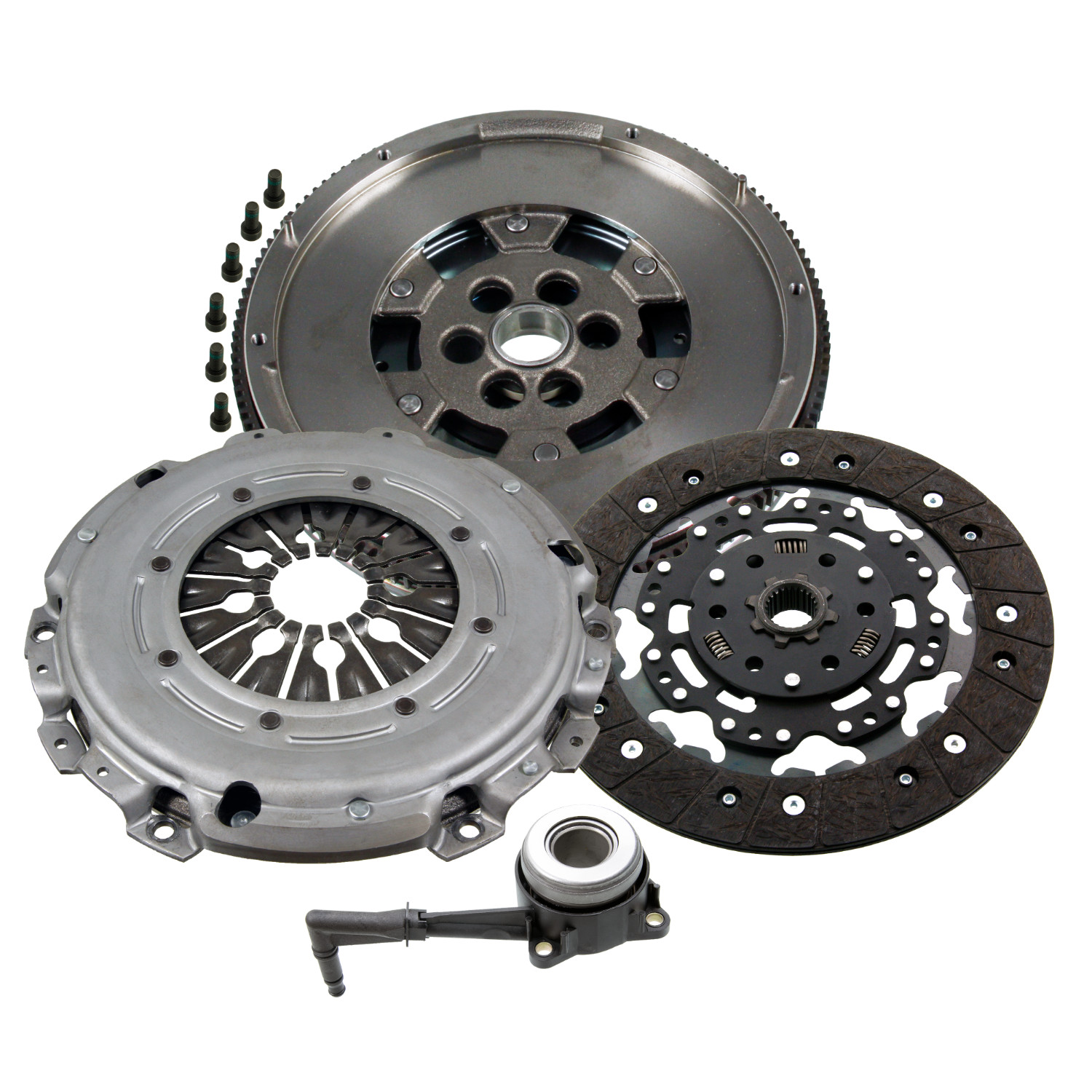 Blue Print ADV1830139 Dual Mass Flywheel DMF Kit with Clutch and CSC