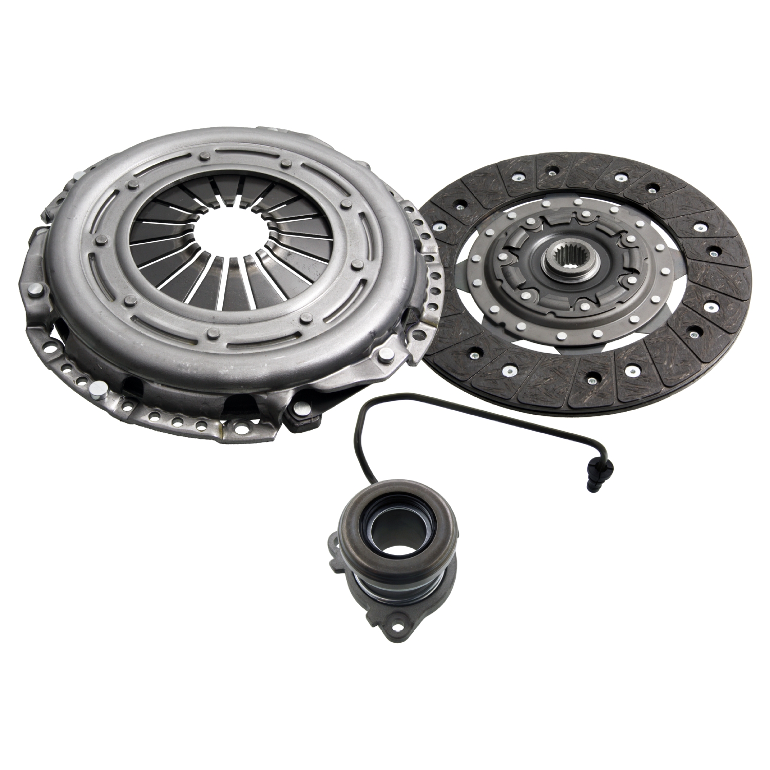 Blue Print ADW1930110 Clutch Kit 3pc (Cover+Plate+CSC)