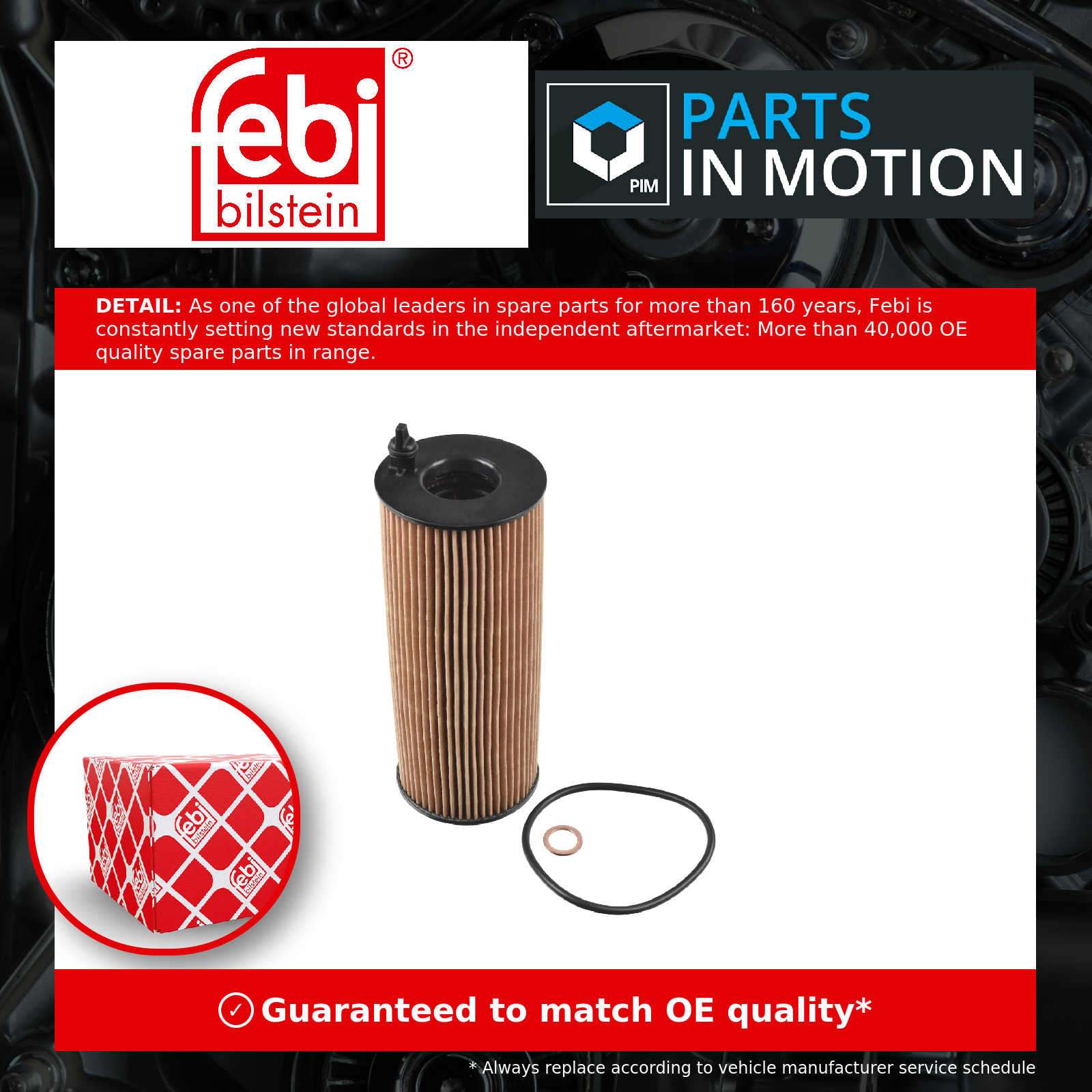 Febi Oil Filter 109707 [PM1767935]