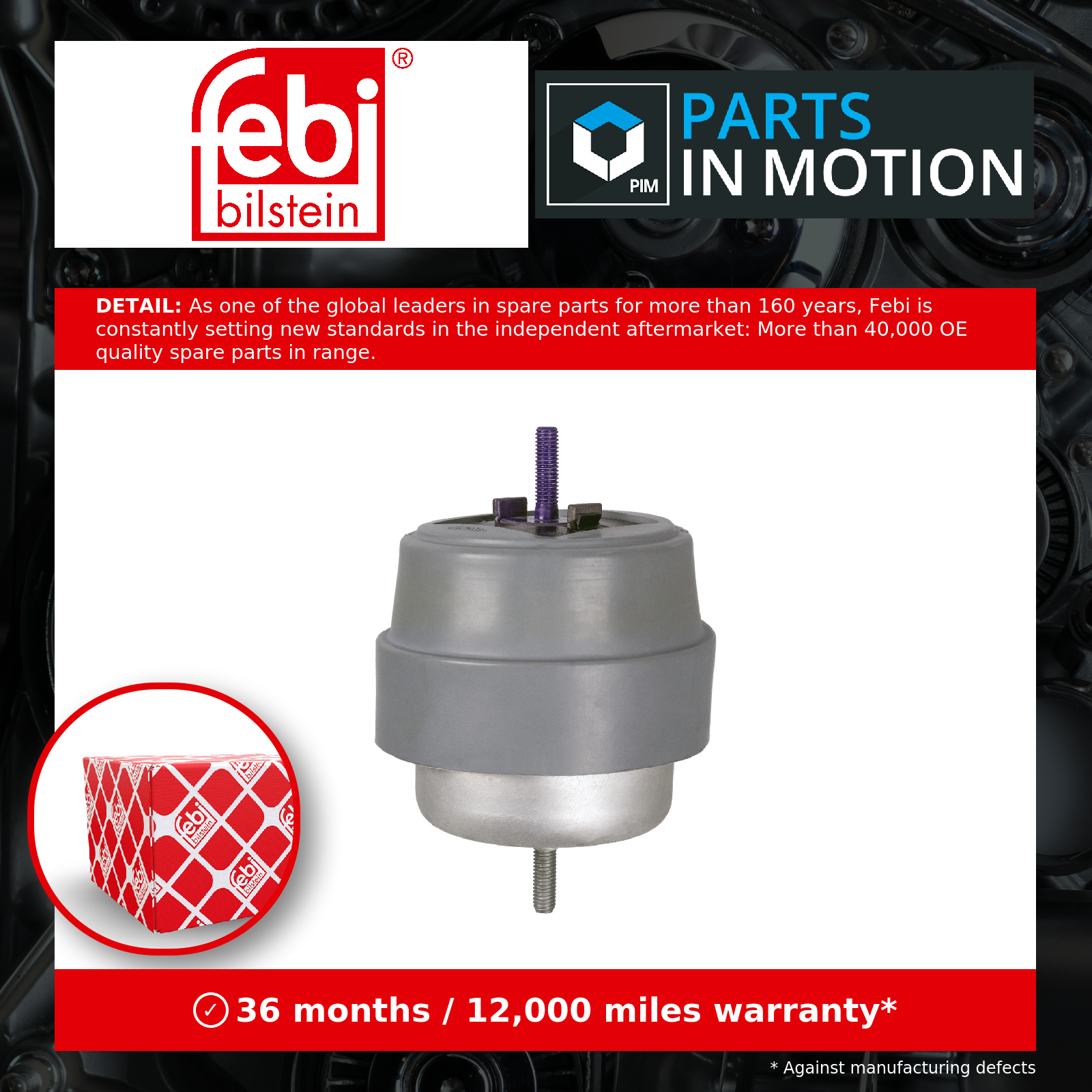 Febi Engine Mount Right 170048 [PM1768182]