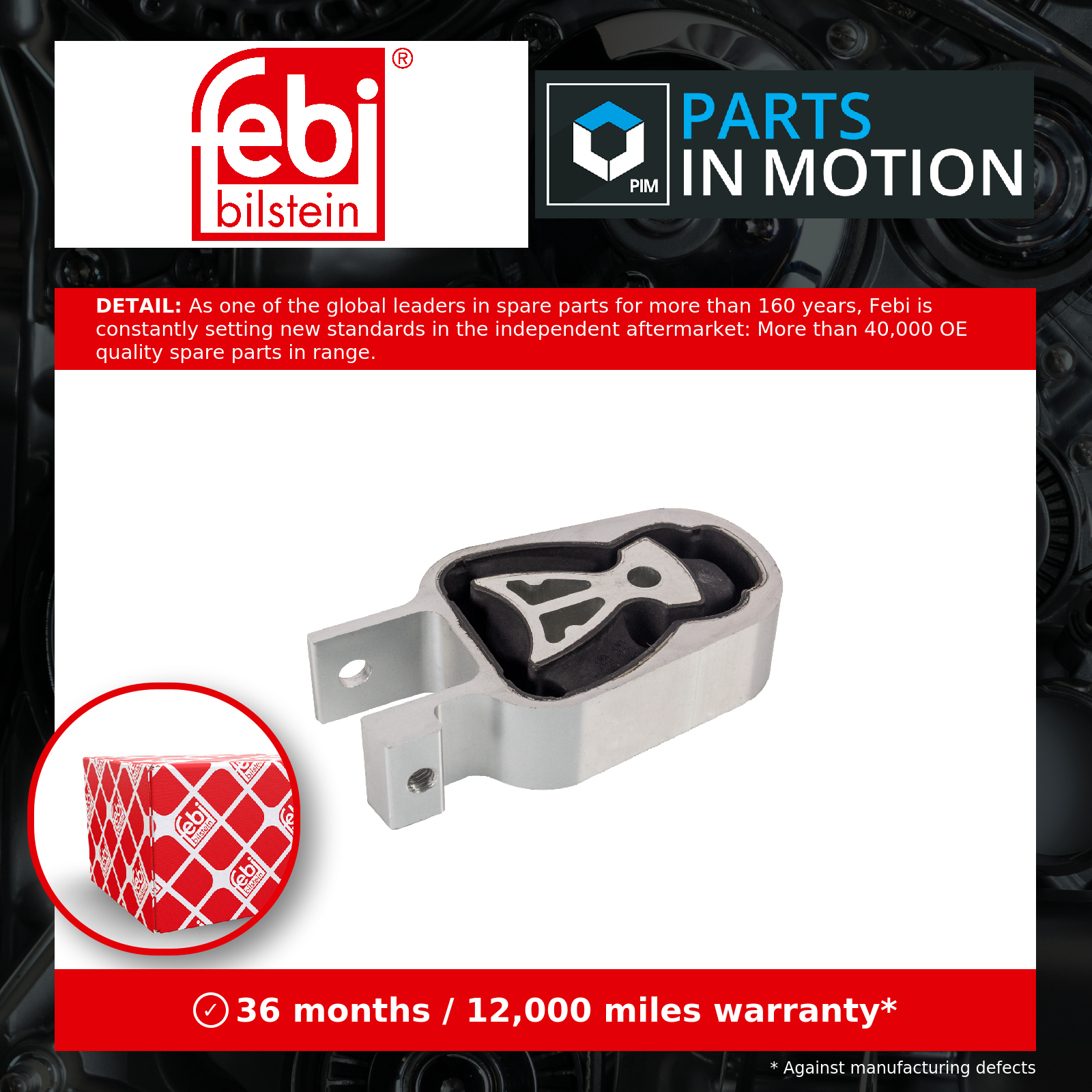 Febi Engine Mount Rear 170414 [PM1768501]