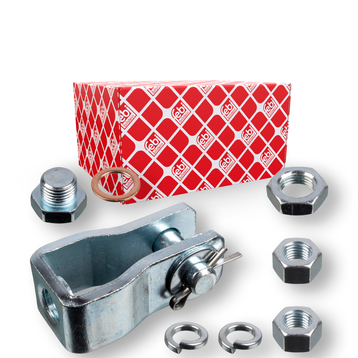 Febi 174271 Mounting Kit, diaphragm brake cylinder