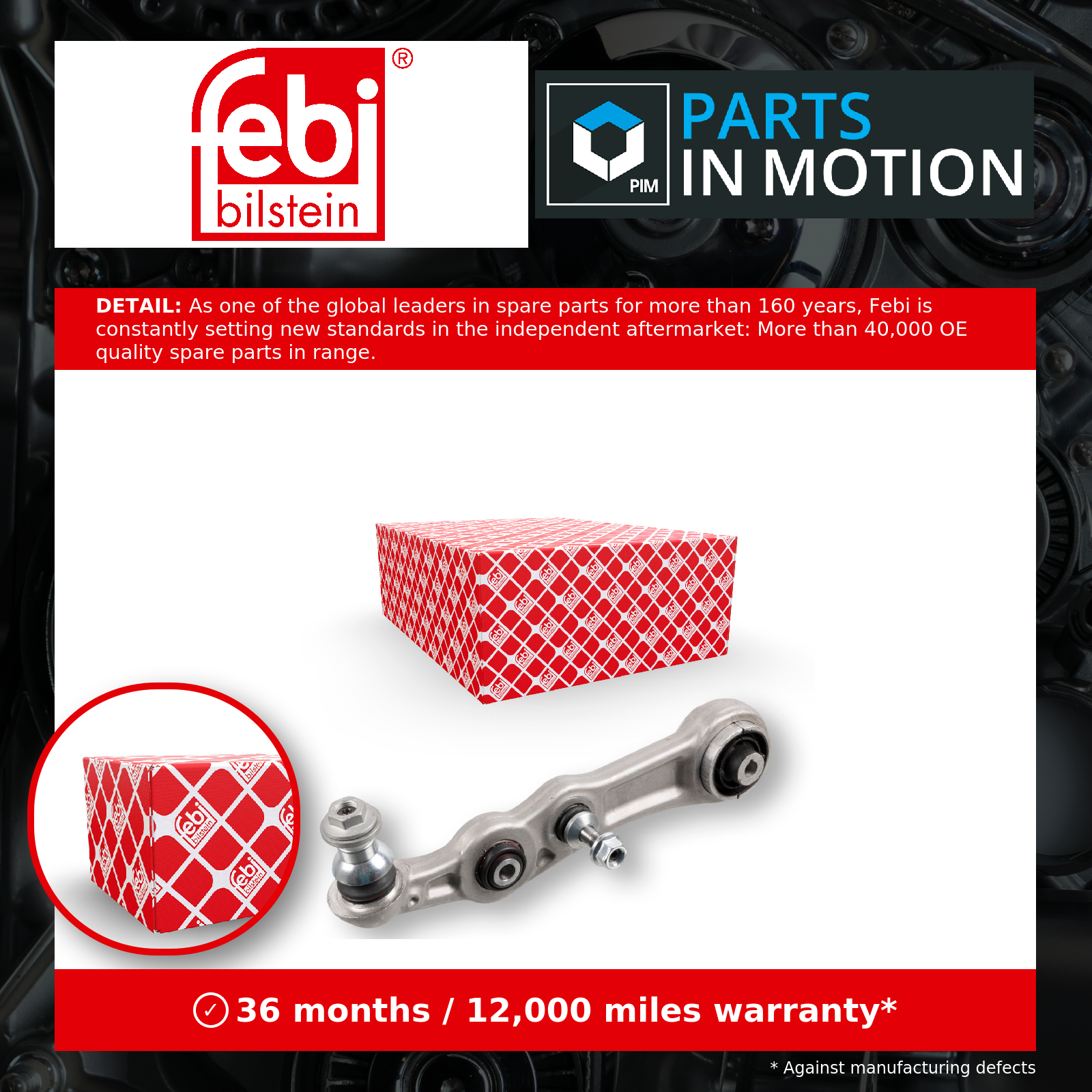 Febi Wishbone / Suspension Arm 176066 [PM1947433]