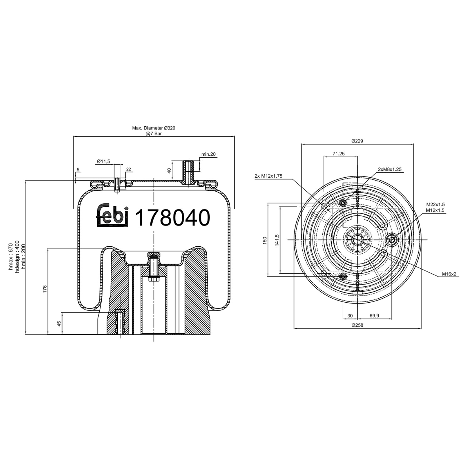 Febi 178040
