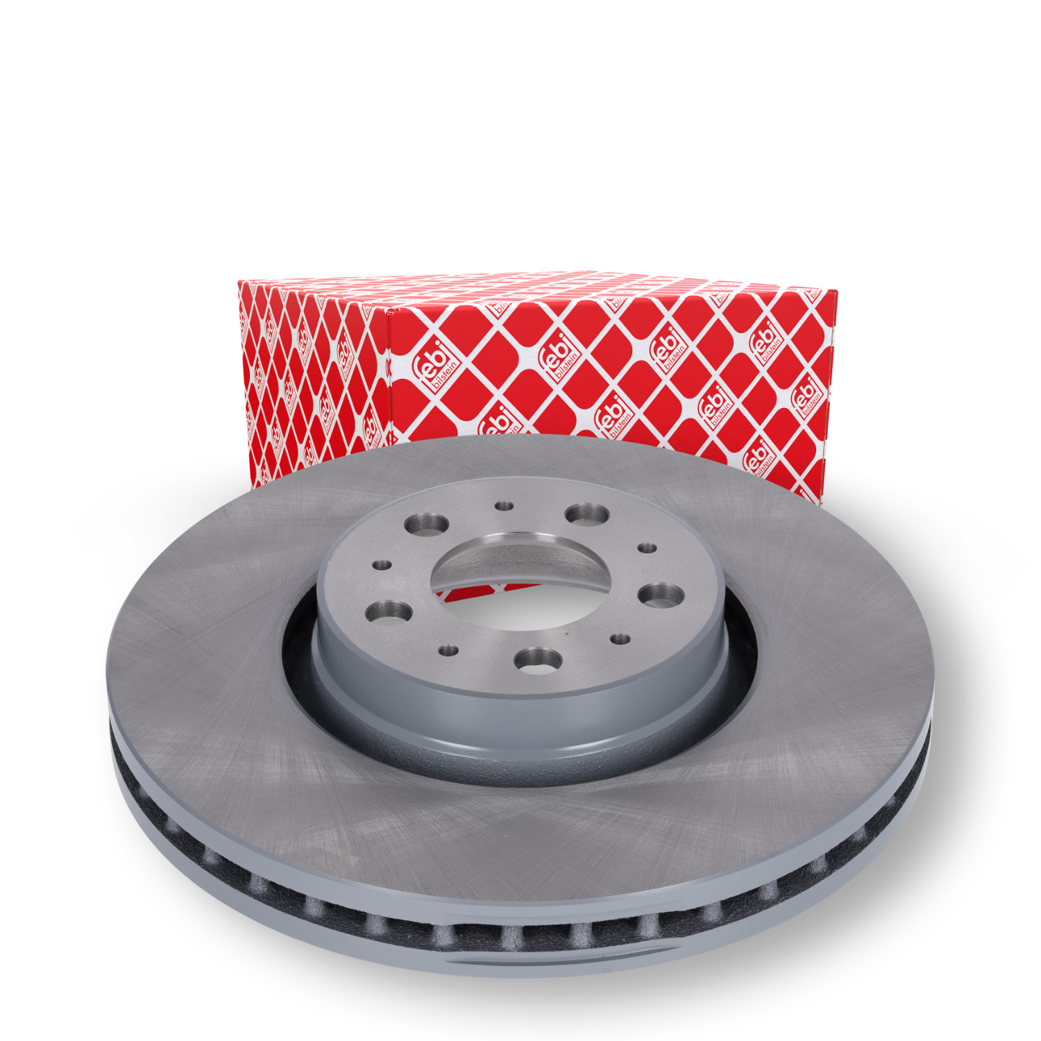 Febi 43926 2x Brake Discs Pair Vented