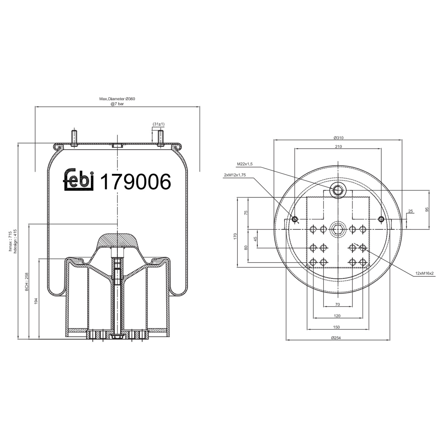 Febi 179006