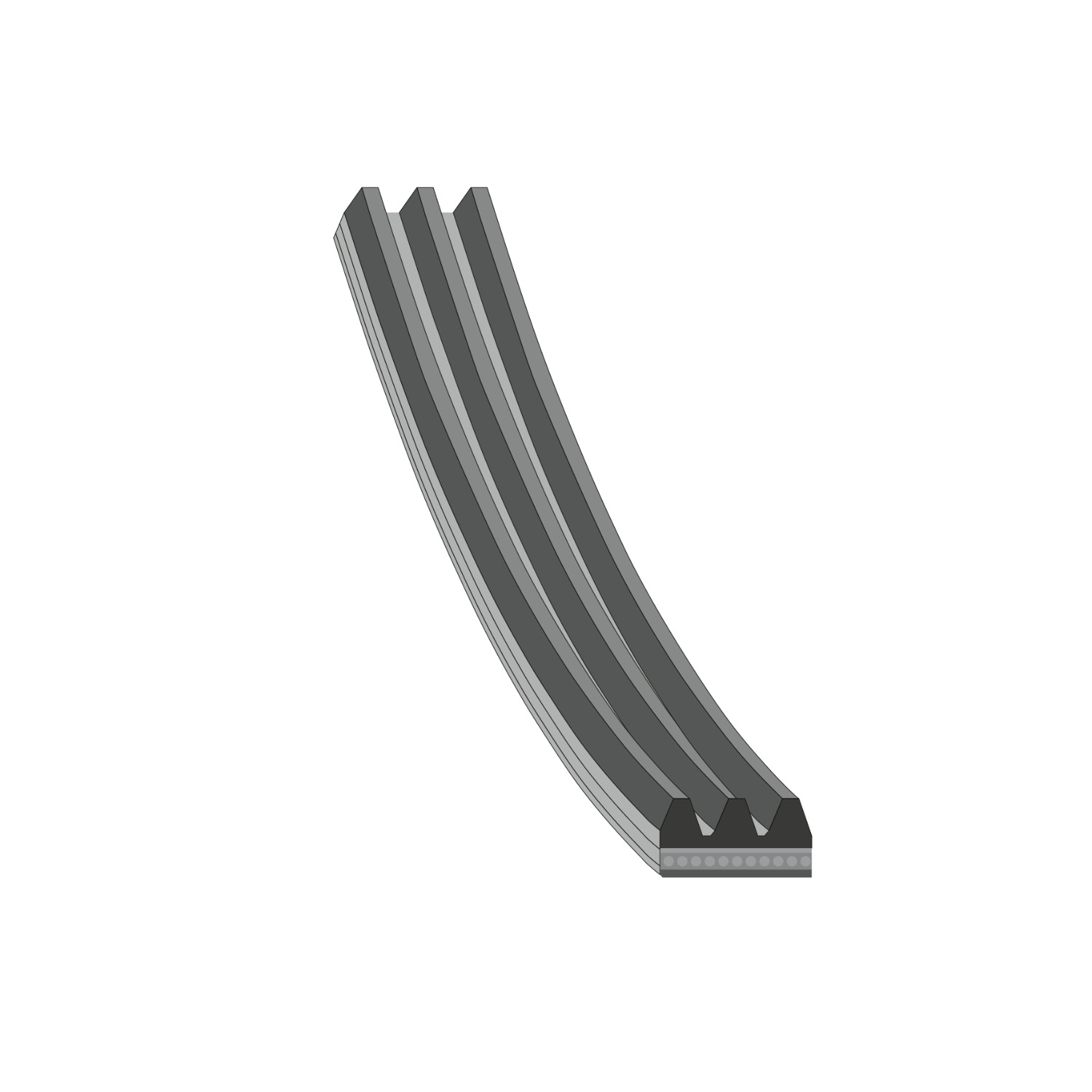 Blue Print AD03R872 3 Rib Multi V Drive Belt